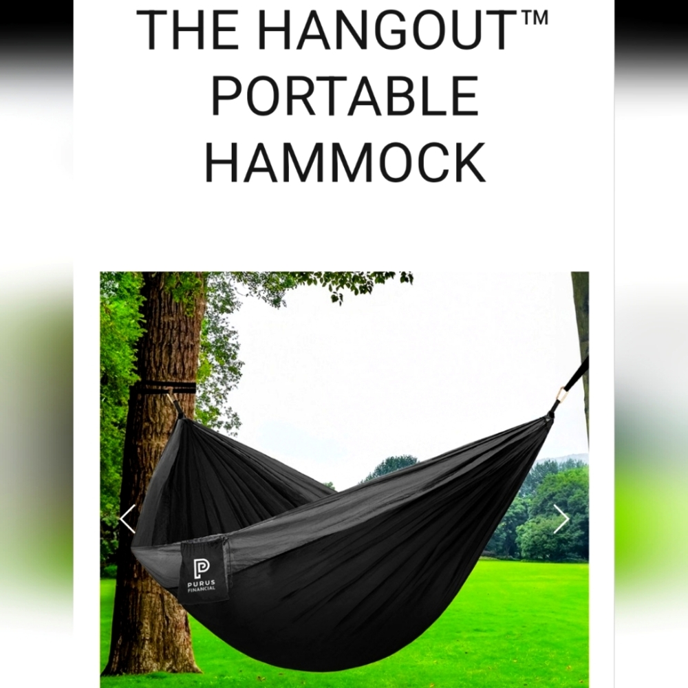 NEW portable hammock